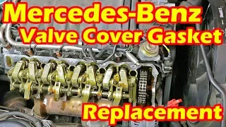 Mercedes Benz VALVE COVER GASKET Replacement MADE EASY | Mercedes Benz S Class S500 W220 M113 Engine