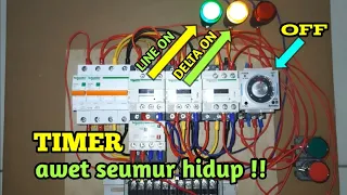 Cara wiring timer ( TDR ) agar awet seumur hidup