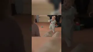 Funny Baby pulls out his moves 💀 💀 #funny #gangamstyle