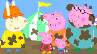 The Muddy Puddle Festival ⛺️ | Peppa Pig Official Full Episodes