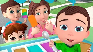 Ice Cream Song | Playground Song + MORE Sing Along Nursery Rhymes & Kids Songs