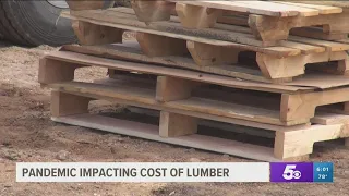 COVID-19 Pandemic Impacting the Cost of Lumber