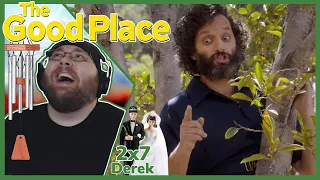 The Good Place 2x7 REACTION! | "Derek" *First Time Watching!*