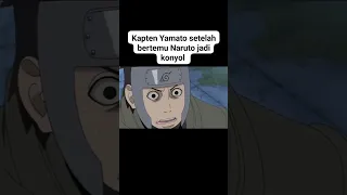 ketika kapten Yamato bertemu Naruto awalnya cool auto konyol!!😂😂
