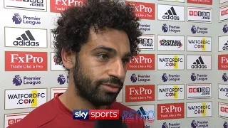 Mo Salah after his Liverpool debut