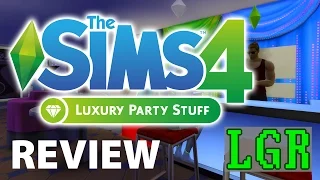 LGR - The Sims 4 Luxury Party Stuff Review