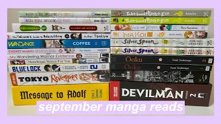 september manga reads