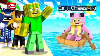 ICH HOLE... ISYCHEESY... AUF DIE YOUTUBER INSEL?! (Minecraft YouTuber Insel)