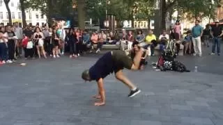 Amazing Break dancing london street performance