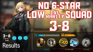 【明日方舟/Arknights】[3-8] - Low Lvl-Rarity Squad - Arknights Strategy