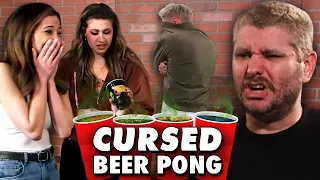 The Crew Plays Cursed Beer Pong