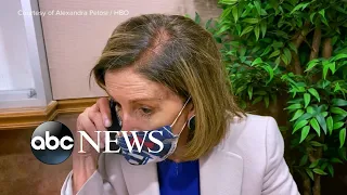 Video shows Pelosi during Jan. 6 attack