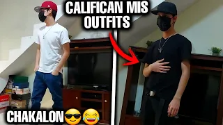 MI MAMÁ Y MIS HERMANAS CALIFICAN MIS OUTFITS!! 😱 *Outfits chakalones xD*