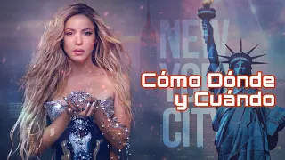 Shakira - Cómo Dónde y Cuándo (Live at Time Square, NY) [4K Remastered]