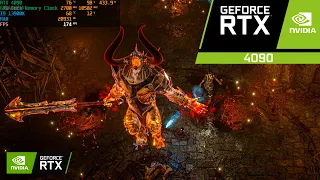 Diablo 4 Sorceress Gameplay LOOKS ABSOLUTELY STUNNING on RTX 4090 | ULTRA Realistic Graphics 4K!