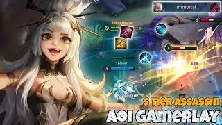 Aoi Jungle Pro Gameplay | One of The Best Assassin | Arena of Valor Liên Quân mobile CoT