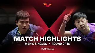 Liang Jingkun vs Ma Long | MS | WTT Macao 2021 (R16)