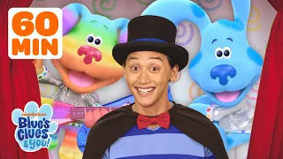 Blue & Josh Dress Up and Perform with Friends! 🎸 w/ Rainbow Puppy | 60 Minutes | Blue's Clues & You!