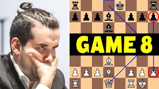 Carlsen vs Nepomniachtchi | Game 8 - 2021 FIDE World Chess Championship