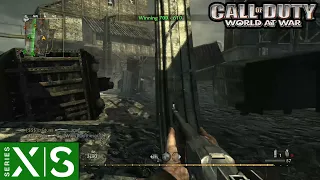 Call of Duty World at War multiplayer in 2023 Gameplay - No commentary [4K 60FPS]