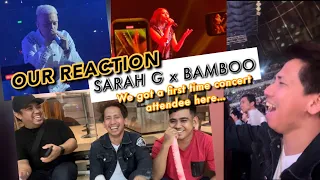 Sarah G x Bamboo Concert | Reaction Video