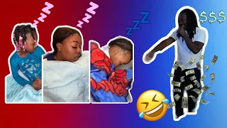 LAST ONE TO FALL ASLEEP WINS 5,000 💰 | SURPRISING WHO WON 😯
