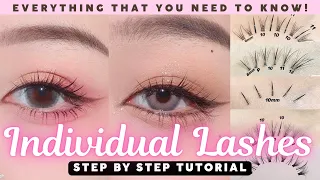 BEST Lashes for YOUR Eyes | INDIVIDUAL LASHES Step by Step Tutorial | Easy & Beginners Friendly
