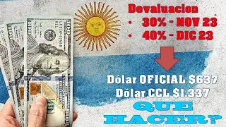 DOLAR/DEVALUACION 70% - Post 20/10🔥 Dolar a $1.400 - TE EXPLICAMOS QUE HACER! - RENUEVO PLAZO FIJO?
