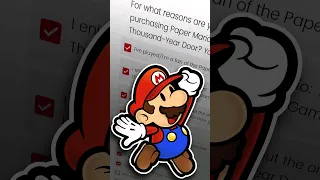 Paper Mario TTYD got a SURVEY?!