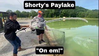 CATCHING BIG CATFISH AT SHORTY’S PAYLAKE! (We got on em!!)