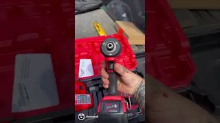 Unbox new Milwaukee M18 fuel Gen4 impact and hamer drill set.