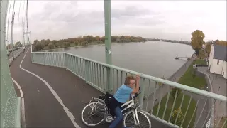 Geisterfahrer mit Fahrrad [1080p]