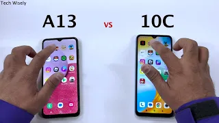 SAMSUNG A13 vs Redmi 10C - Speed Test