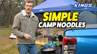 Easy Camp Stir Fry with Induction Cooker + Adventure Kings Complete Energy Pack