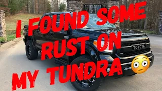 My Tundra Has Some RUST On It