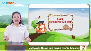 Tiếng việt lớp 1 sách chân trời sáng tạo - Chủ đề 32 - Bài 3 | Nữ hoàng của đảo |Cô Ngô Thị Kim Hạnh