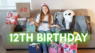 WHAT I GOT FOR MY 12TH BIRTHDAY | SISTER FOREVER