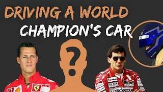 Driving a World Champion's Car