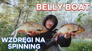 JAK ŁOWIĆ WZDRĘGI NA SPINNING - BELLY BOAT