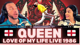 THE AUDIENCE AND FREDDY BECOME ONE! First Time Hearing Queen - Love Of My Life Live Reaction!