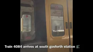 | Tyne and Wear metro | train 4084 arrives at south gosforth station 🚉 | JS_metro |