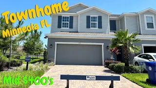 Townhome For Sale in Minneola Florida | Biscayne Model by Ryan Homes | Mid $400's