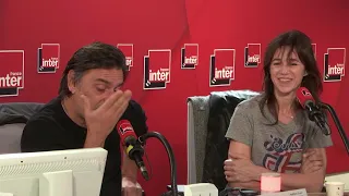 Charlotte Gainsbourg et Yvan Attal présentent "Mon chien stupide", "un film sur le temps qui passe"