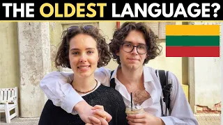The OLDEST Language in The WORLD? 🇱🇹 (Lithuanian)