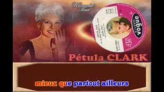 Karaoke Tino - Petula Clark - Petite fleur