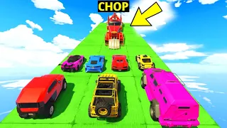 GTA 5 EPIC BATTLE WITH CHOP IN RPG VS SUPERCARS EXTREME @FrostbiteGaming