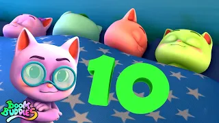 Ten In The Bed, Numbers Song and Cartoon Video for Kids