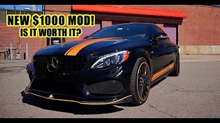 New $1,000 modification for the C43 AMG!