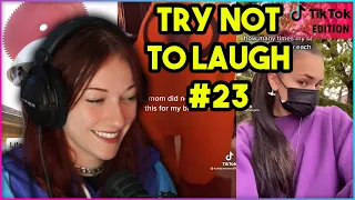 TRY NOT TO LAUGH CHALLENGE #23 (TikTok Edition) | Kruz Reacts