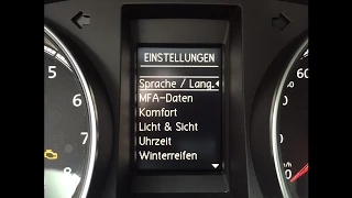 VW Multifunktionsanzeige Plus / MFA Plus